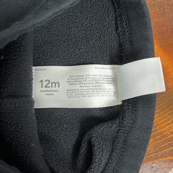 Baby Girl Winter Bundle | 12 Month Long Sleeve and Fleece Pants - Picture 5 of 12